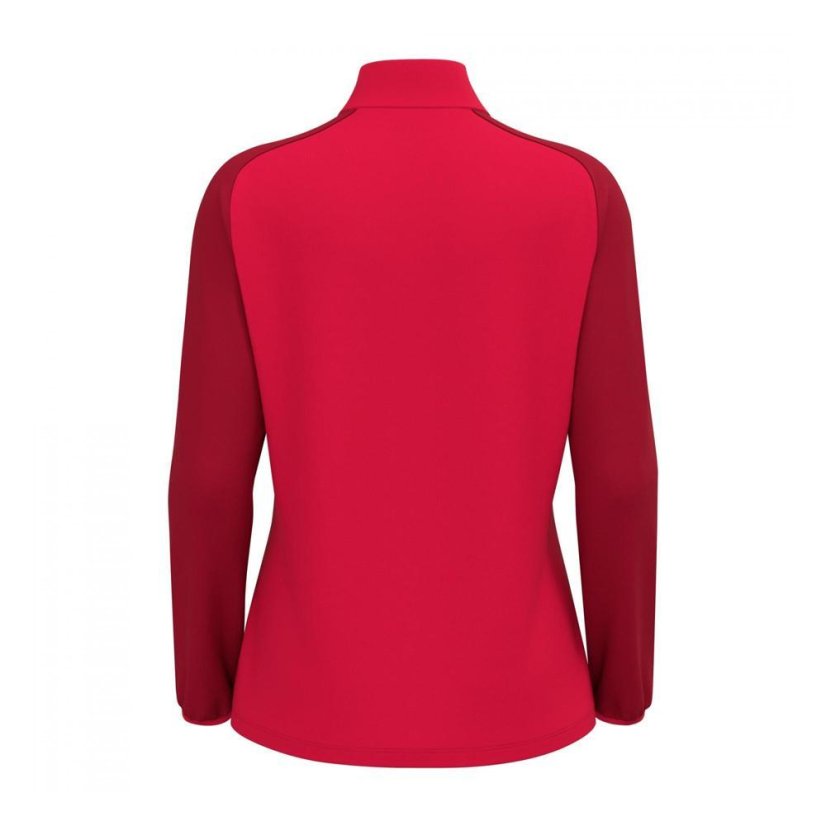 Top Macron Lena 1/4 Zip - Barva: Červená, Velikost: S