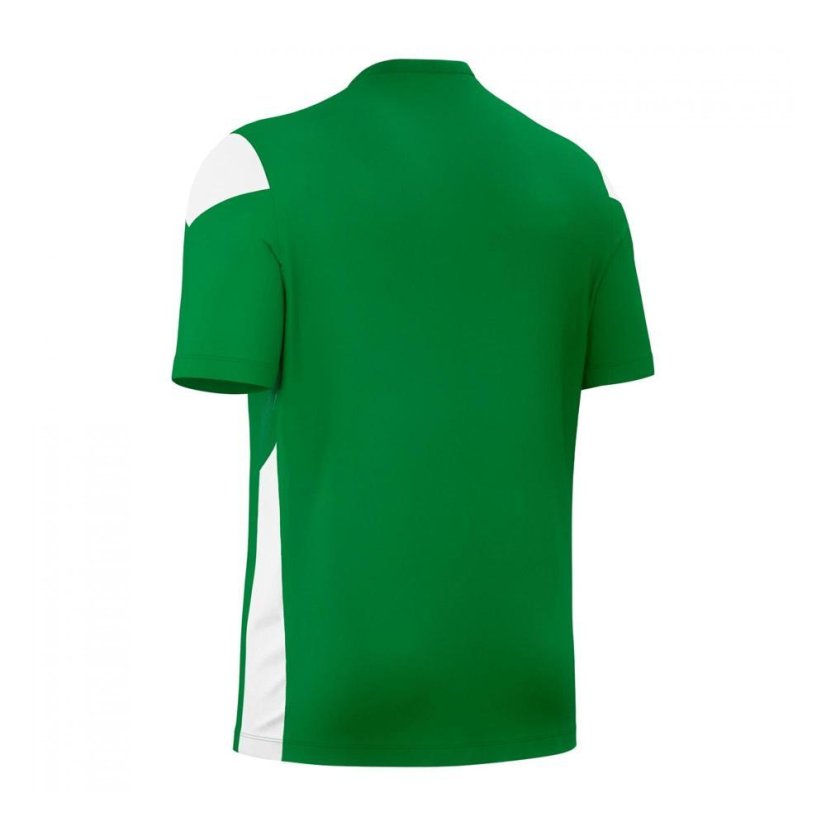 POLIS SHIRT GRN/WHT SS