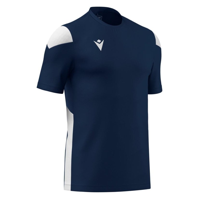Dětský sportovní dres Macron Polis - Barva: Bílá/šedá, Velikost: 3XS