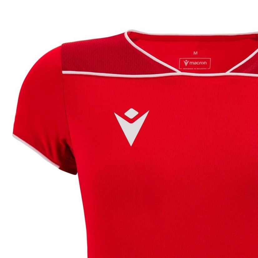 Dres Macron Steel Eco - Barva: Červená, Velikost: M
