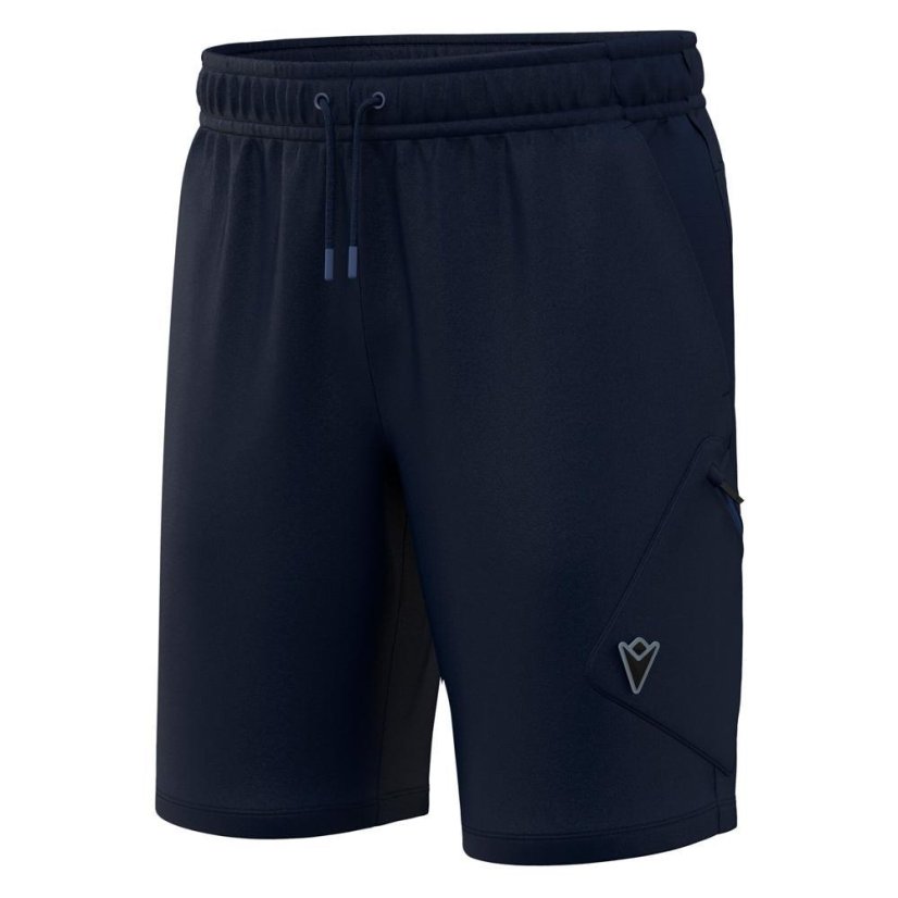 Sportovní kraťasy Macron Ath Icon Island - Barva: Černá, Velikost: 4XL