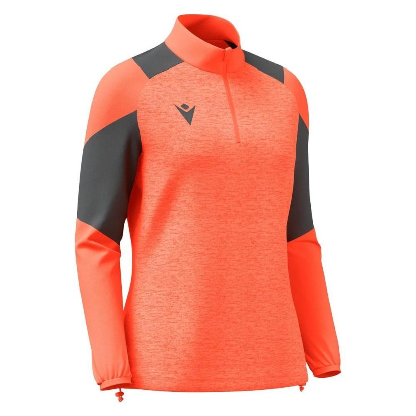 Top Macron Chantico 1/4 Zip - Barva: Oranžová, Velikost: M