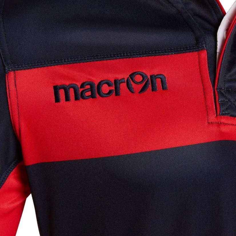 Sportovní dres Macron Idmon - Farba: Čierna/červená, Veľkosť: 3XL