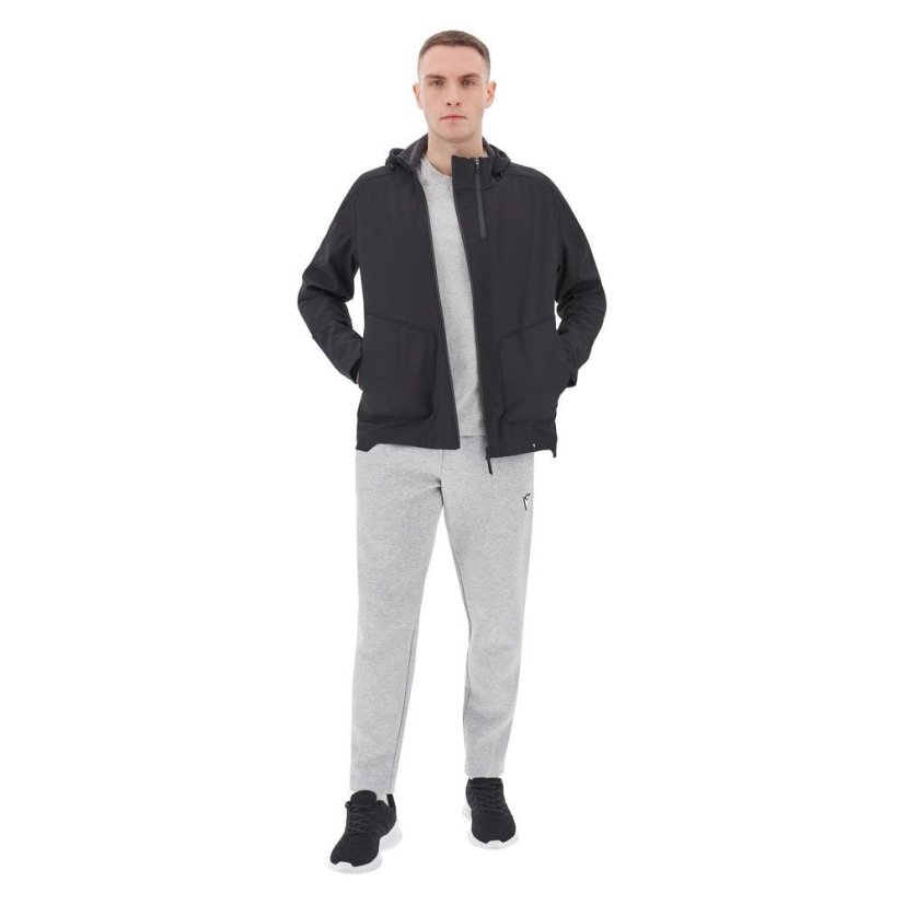 Bunda Macron Ath Icon Tomtor Softshell - Barva: Černá, Velikost: S