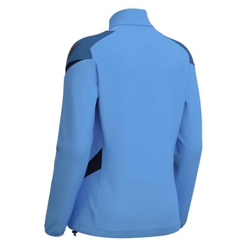 Sportovní top Macron Leona 1/4 Zip - Barva: Černá, Velikost: 3XL
