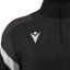 Sportovní top Macron Hollow 1/4 Zip - Barva: Černá/bílá, Velikost: L