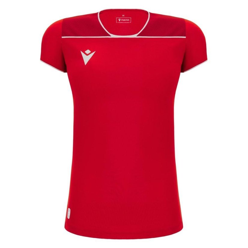 Dres Macron Steel Eco - Barva: Červená, Velikost: M