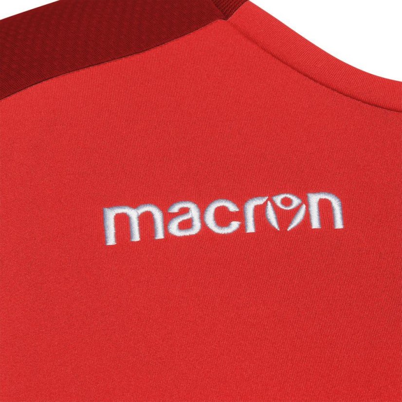 Sportovní dres Macron Sedna - Barva: Červená, Velikost: XXS