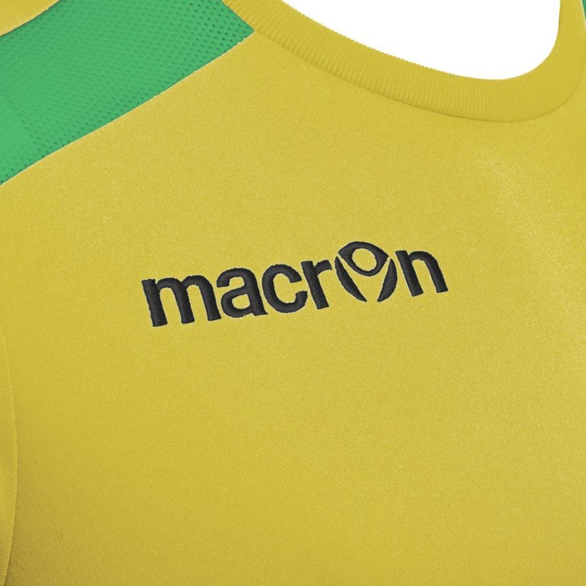 Dres Macron Sirius SS - Barva: Černá/červená, Velikost: 3XS