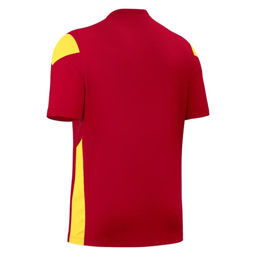 Dětský sportovní dres Macron Polis - Barva: Bílá/šedá, Velikost: 3XS
