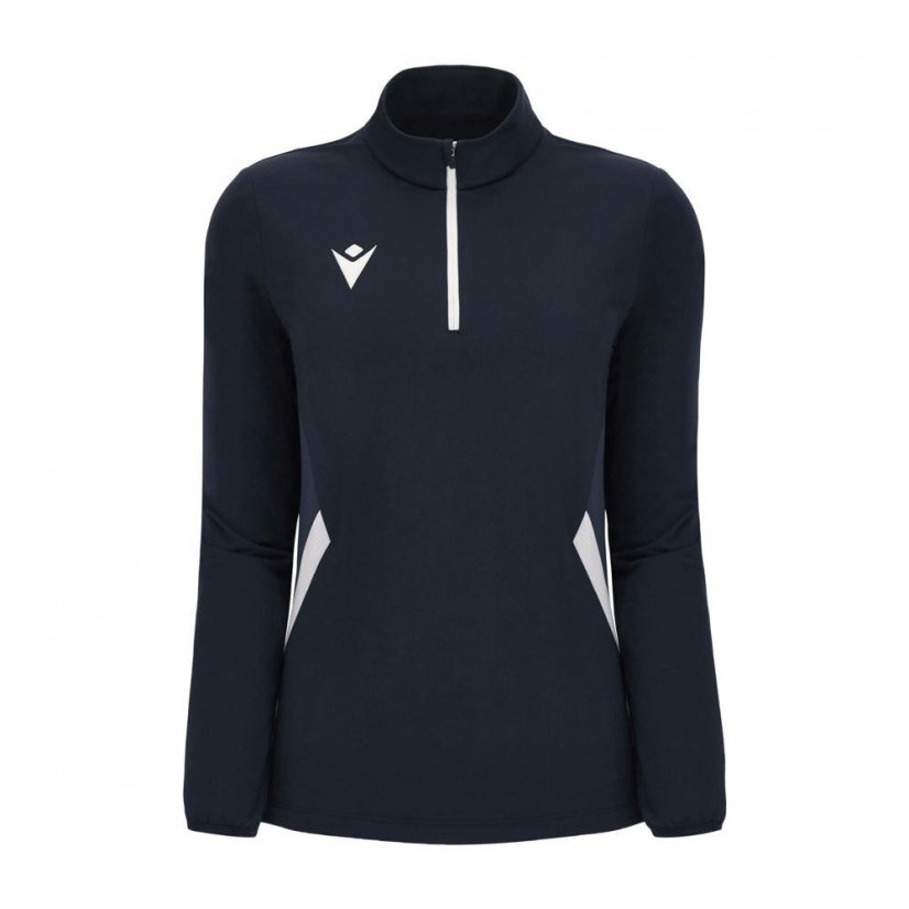 Top Macron Maira 1/4 Zip - Barva: Modrá, Velikost: M