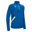 Mikina Macron Piave 1/4 ZIP - Barva: Světle modrá, Velikost: M