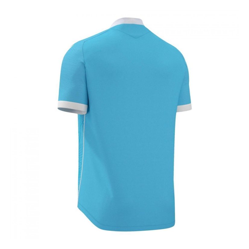 Dres Macron Wyvern Eco - Barva: Vínová/světle modrá, Velikost: M