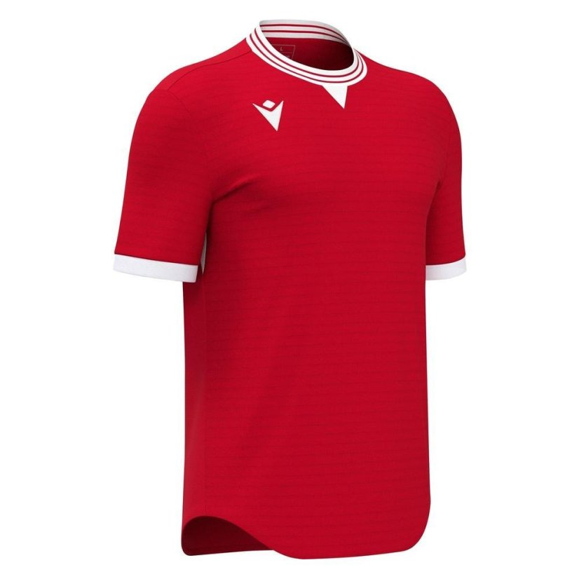 Dres Macron Elves - Farba: Červená/biela, Veľkosť: L