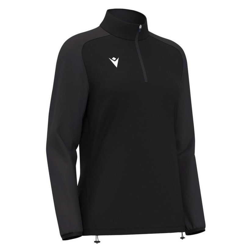 Top Macron Lena 1/4 Zip - Barva: Červená, Velikost: S