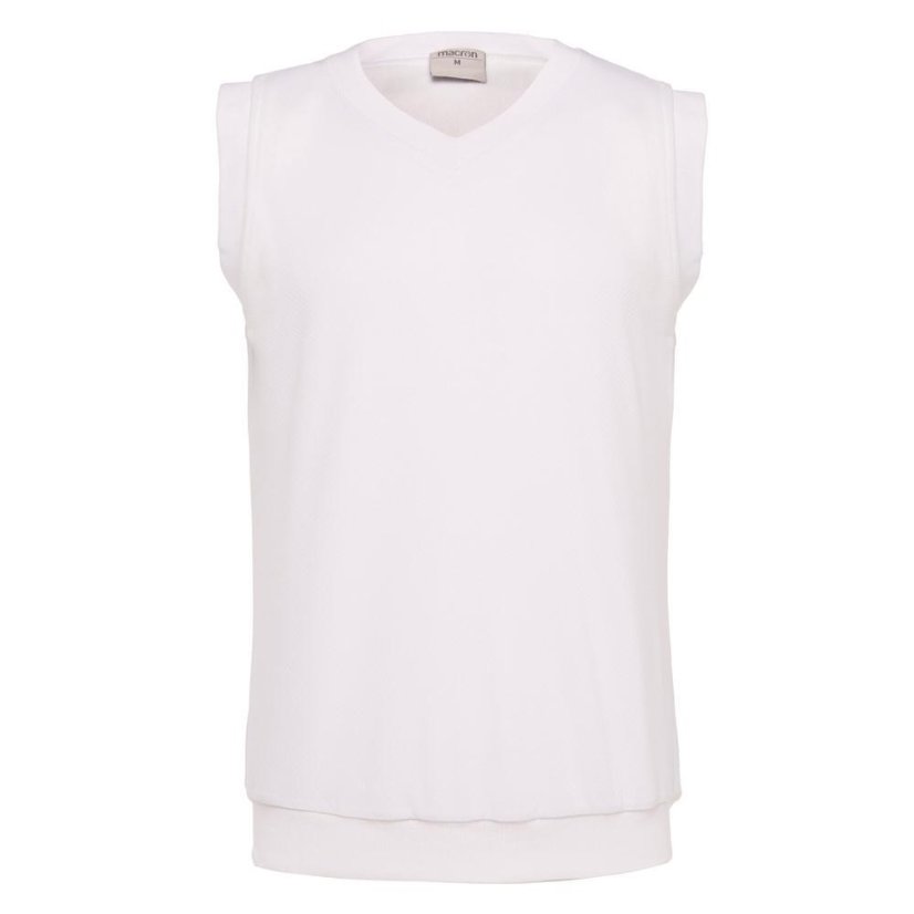 Sportovní vesta Macron Crowe - Barva: Bílá, Velikost: 3XL