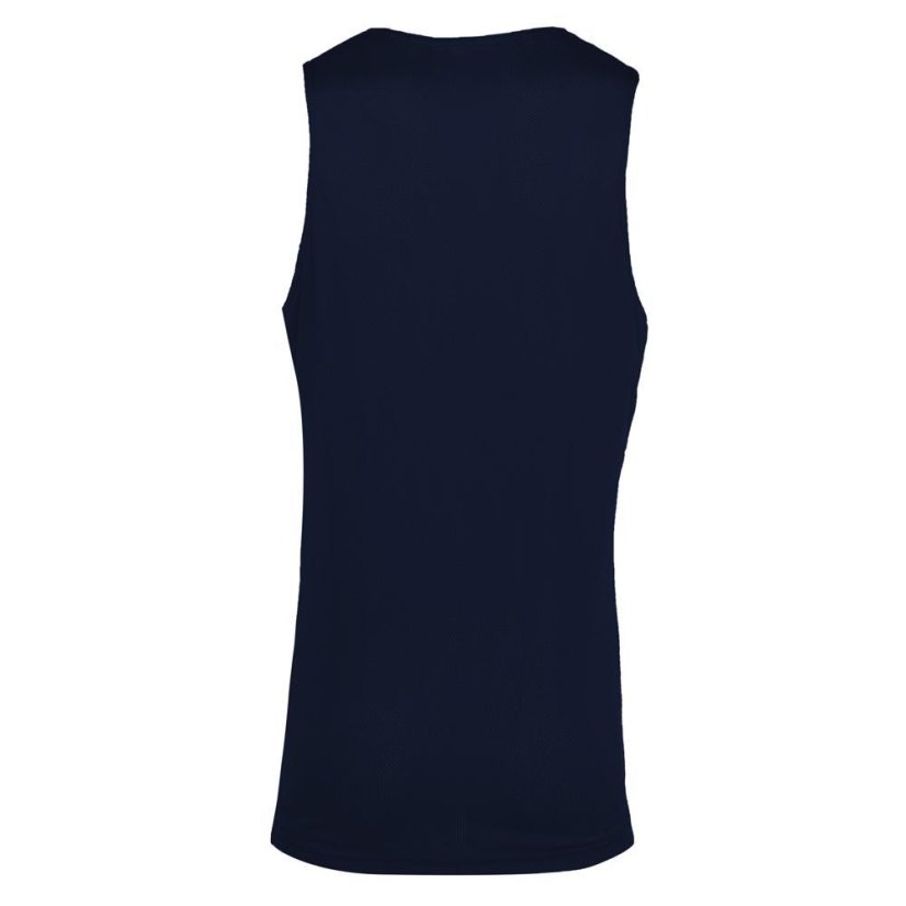 Sportovní dres bez rukávů Macron Propane Reversible - Barva: Černá/bílá, Velikost: 3XS