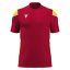 Dětský sportovní dres Macron Polis - Barva: Bílá/šedá, Velikost: 3XS
