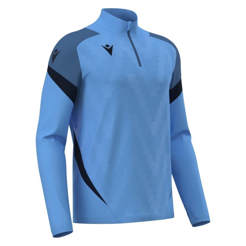 Sportovní top Macron Starfall 1/4 Zip - Farba: Čierna/biela, Veľkosť: 3XL