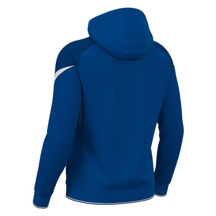 Sportovní mikina s kapucí Macron Alchemist - Barva: Lahvově zelená, Velikost: 3XL