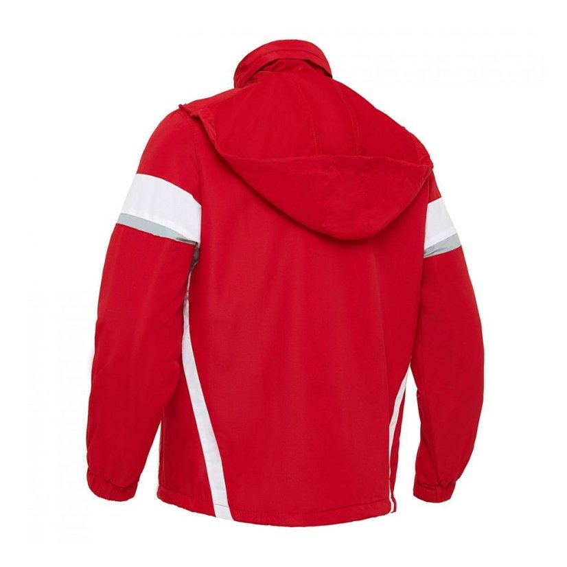 Sportovní bunda s celopropínacím zipem Macron Worth - Barva: Královská modrá/bílá, Velikost: 3XL