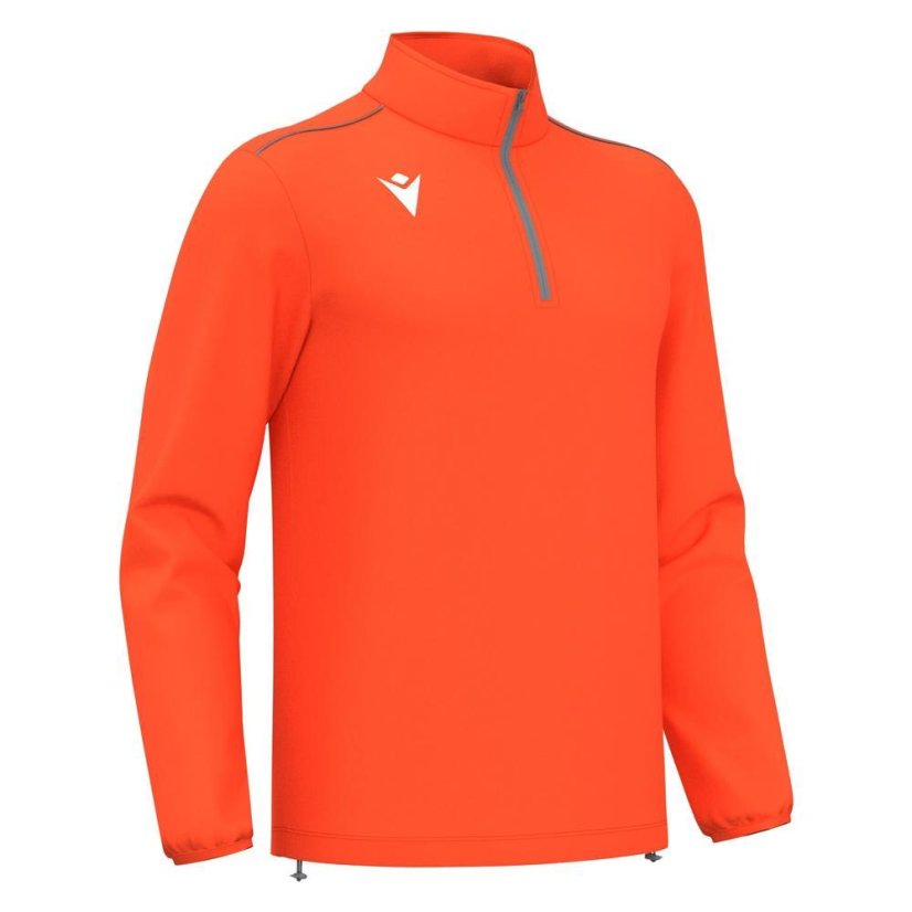 Triko Macron Havel 1/4 Zip - Barva: Neonově žlutá, Velikost: L