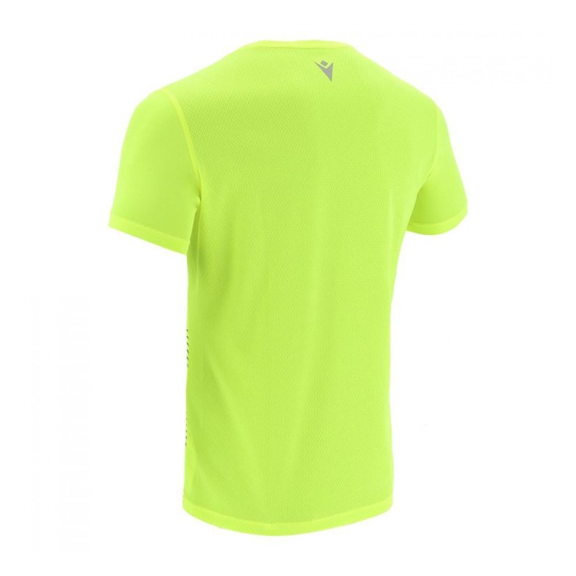 Běžecké tričko Macron Ivan - Barva: Neonově žlutá, Velikost: M