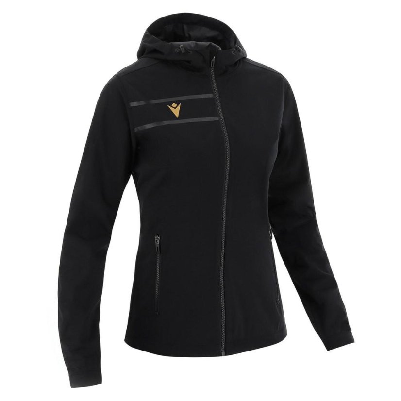 Bunda Macron Athleisure SCB Tijuana - Barva: Černá, Velikost: XS