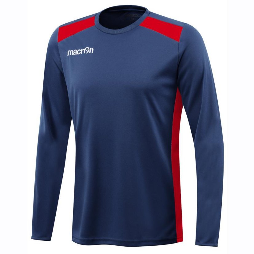 Dres Macron Sirius LS - Barva: Černá/červená, Velikost: 3XL