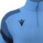 Sportovní top Macron Hollow 1/4 Zip - Barva: Černá/bílá, Velikost: L