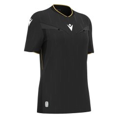 TESS ECO WMN REFEREE SHIRT S  BLK/GLD | 800004640922 | XL
