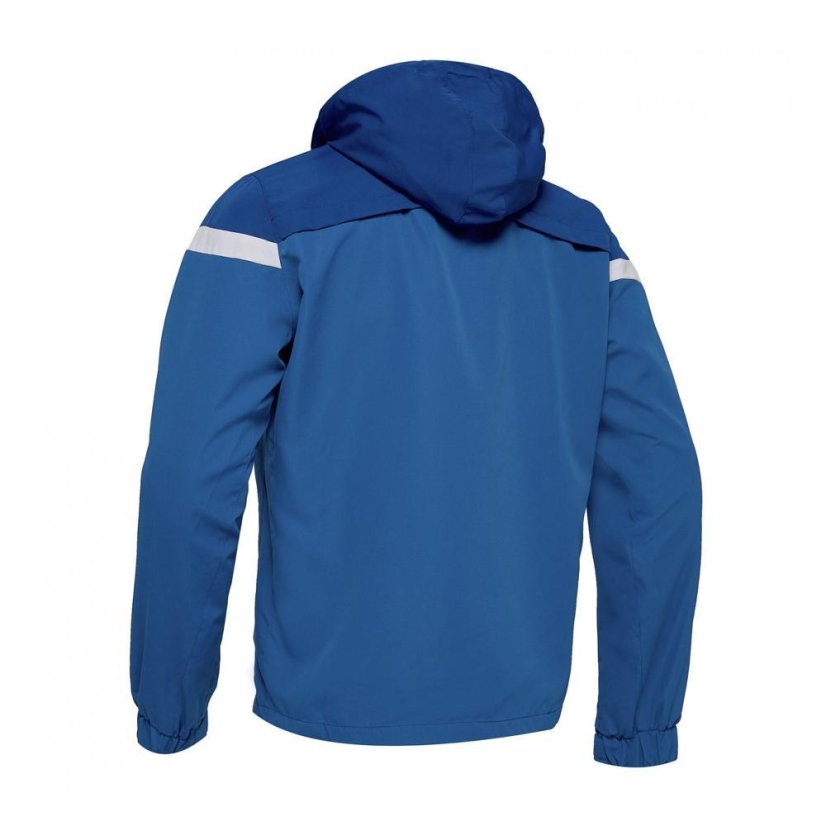 Nepromokavá sportovní bunda se zipem Macron Luzern - Barva: Černá, Velikost: 3XL