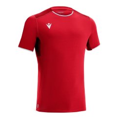 RHODIUM ECO SHIRT RED/DRED/WHT SS