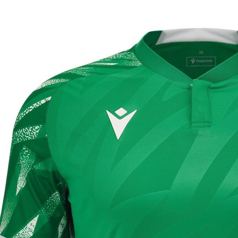 Dětský dres Macron Themis Eco - Barva: Tyrkysová, Velikost: XS