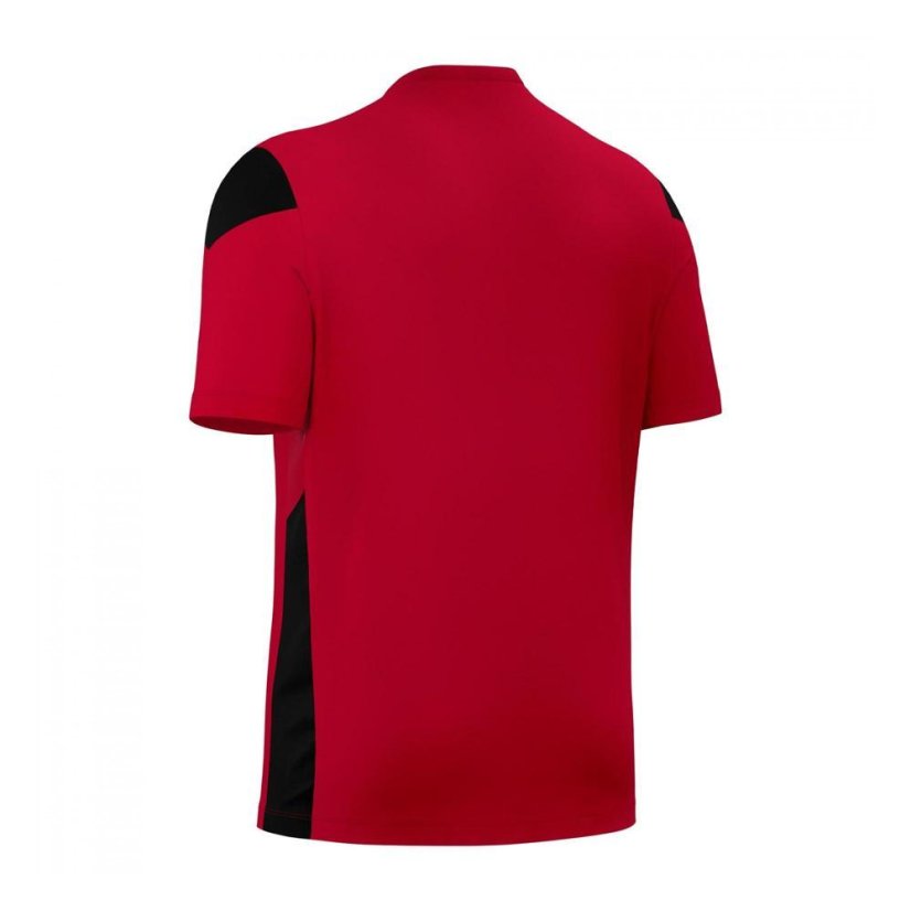Dres Macron Polis - Barva: Černá/červená, Velikost: 3XL