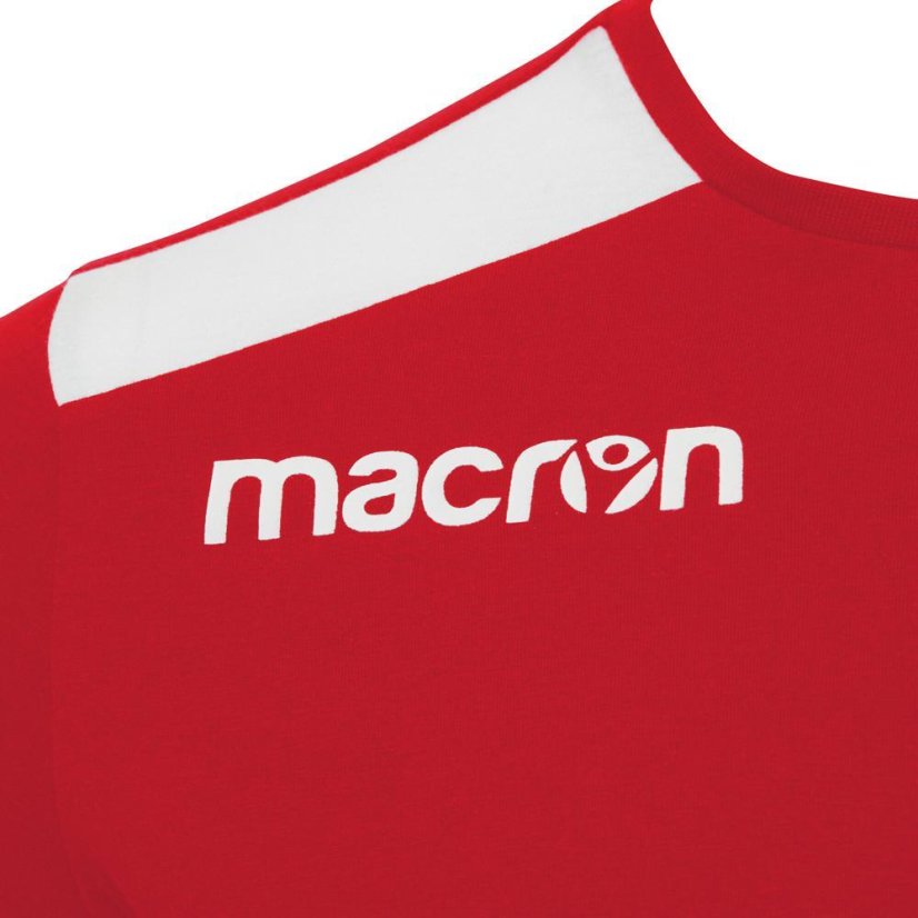 Tričko Macron Flute - Farba: Čierna, Veľkosť: 3XL