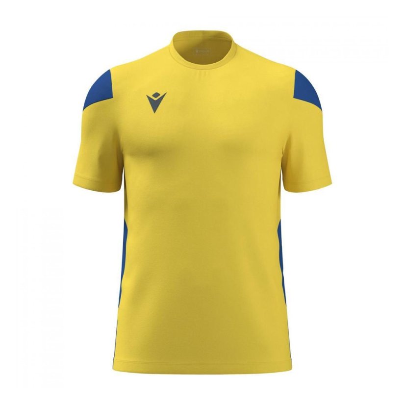 Dětský sportovní dres Macron Polis - Barva: Bílá/šedá, Velikost: 3XS