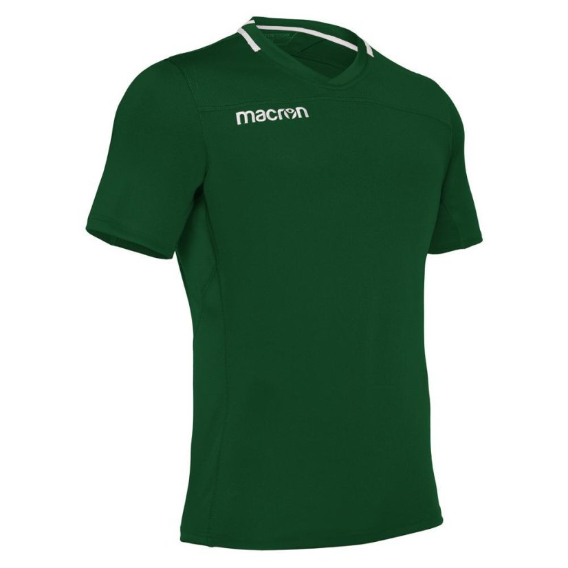 Sportovní tričko Macron Jet - Barva: Lahvově zelená, Velikost: 3XL