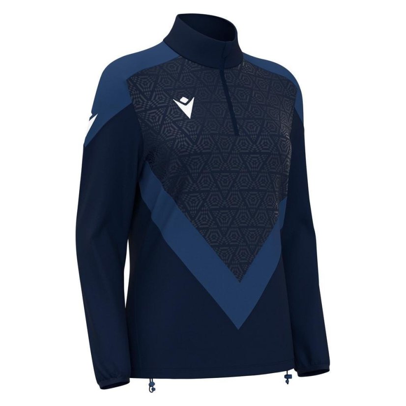 Triko Macron Anora 1/4 ZIP - Farba: Fialová, Veľkosť: S