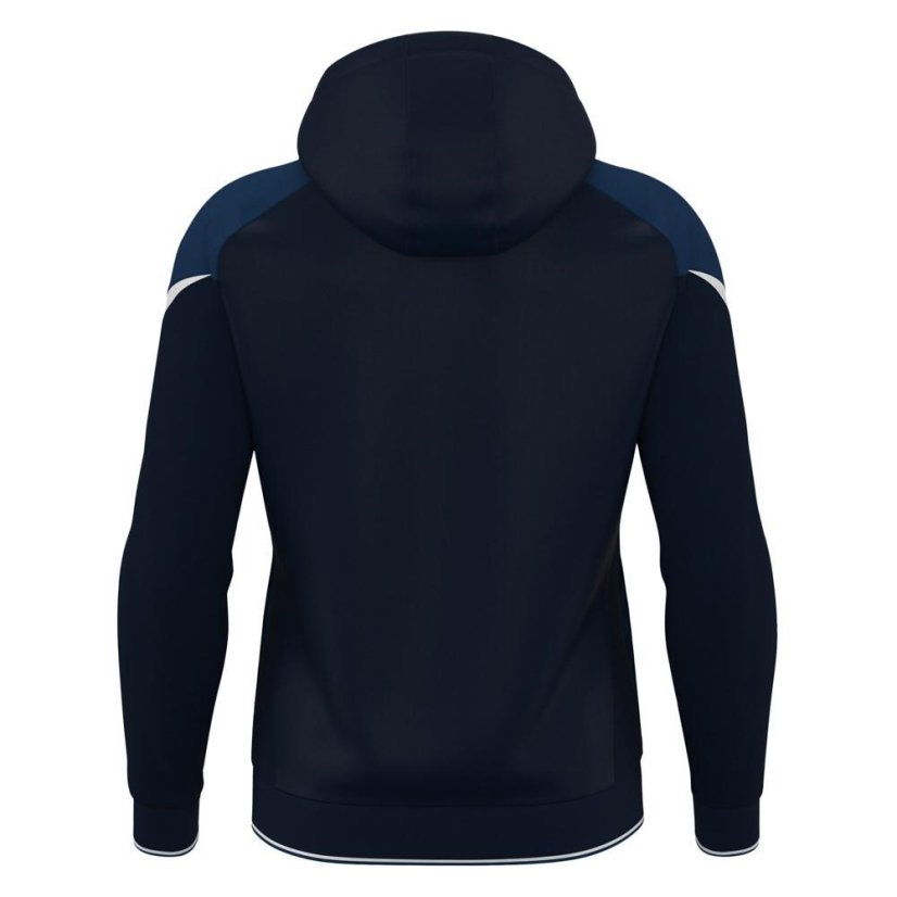 Sportovní mikina s kapucí Macron Alchemist - Barva: Lahvově zelená, Velikost: 3XL