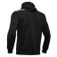 Sportovní mikina s kapucí Macron Ishtar 1/4 Zip - Barva: Černá/bílá, Velikost: 3XL