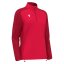 Top Macron Lena 1/4 Zip - Barva: Červená, Velikost: S