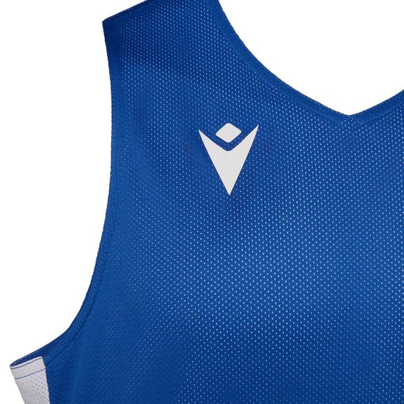 Sportovní dres bez rukávů Macron Propane Reversible - Barva: Černá/bílá, Velikost: 3XS