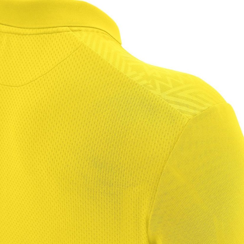 Polo triko Macron Rap - Barva: Červená/bílá, Velikost: M