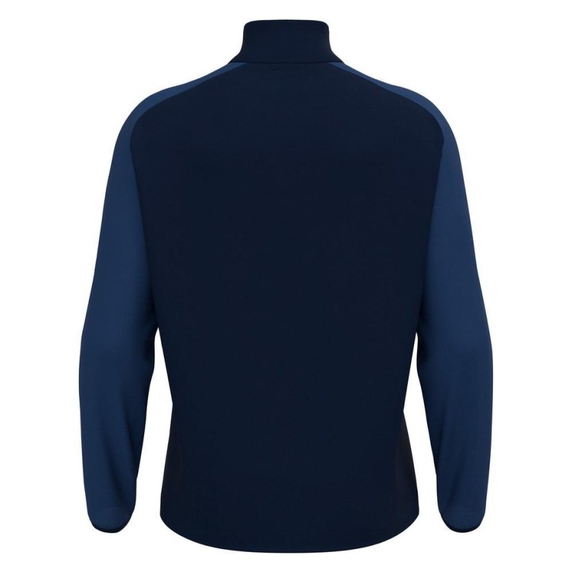 Top Macron Isen 1/4 Zip - Barva: Královská modrá, Velikost: S