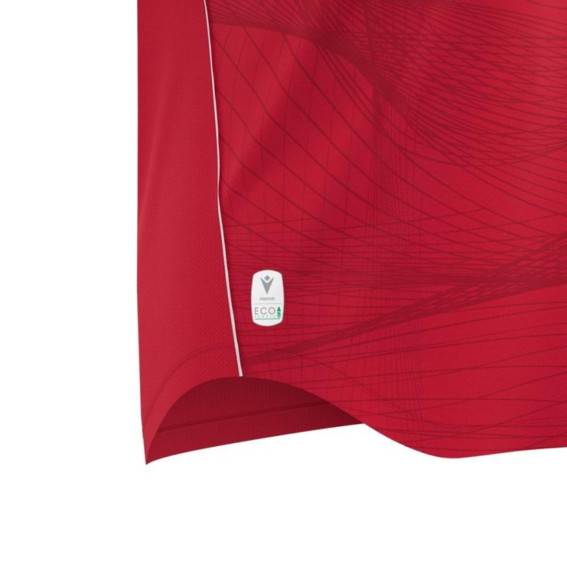 Dres Macron Wyvern Eco - Barva: Vínová/světle modrá, Velikost: M