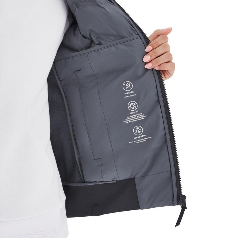 Bomber bunda Macron Ath Fce Kolari - Barva: Bílá, Velikost: S