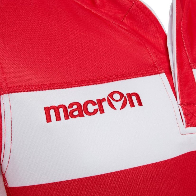 Sportovní dres Macron Idmon - Farba: Čierna/červená, Veľkosť: 3XL