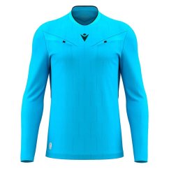 MENDEZ ECO REFEREE SHIRT LS  NSKY/BLK | 800004633709 | XS