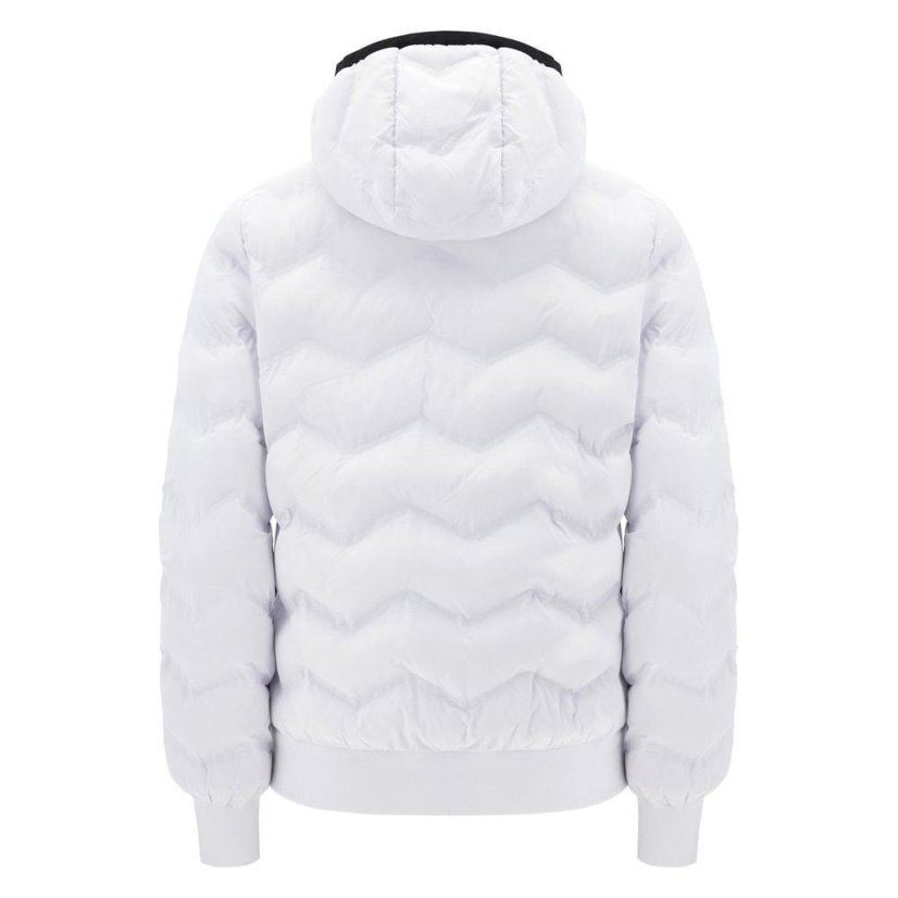 Bomber bunda Macron Ath Fce Kolari - Barva: Bílá, Velikost: S